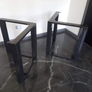 Metal Table Legs, HD Triangular Style - Any Size and Color