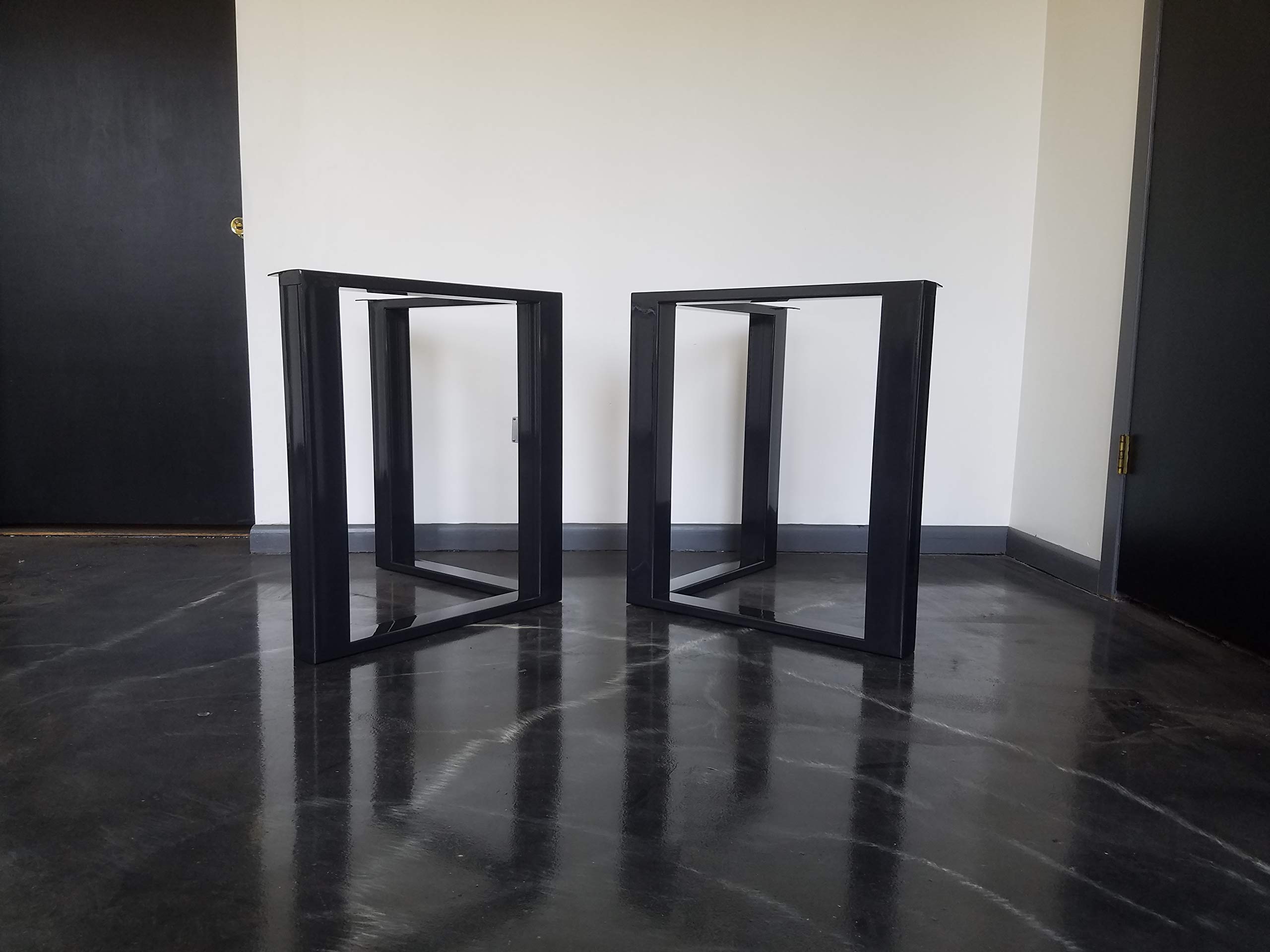 Metal Table Legs, HD Triangular Style - Any Size and Color