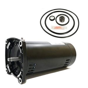 puri tech replacement motor kit for pentair pinnacle 1.5hp 342856 ao smith usq1152 with go-kit-24