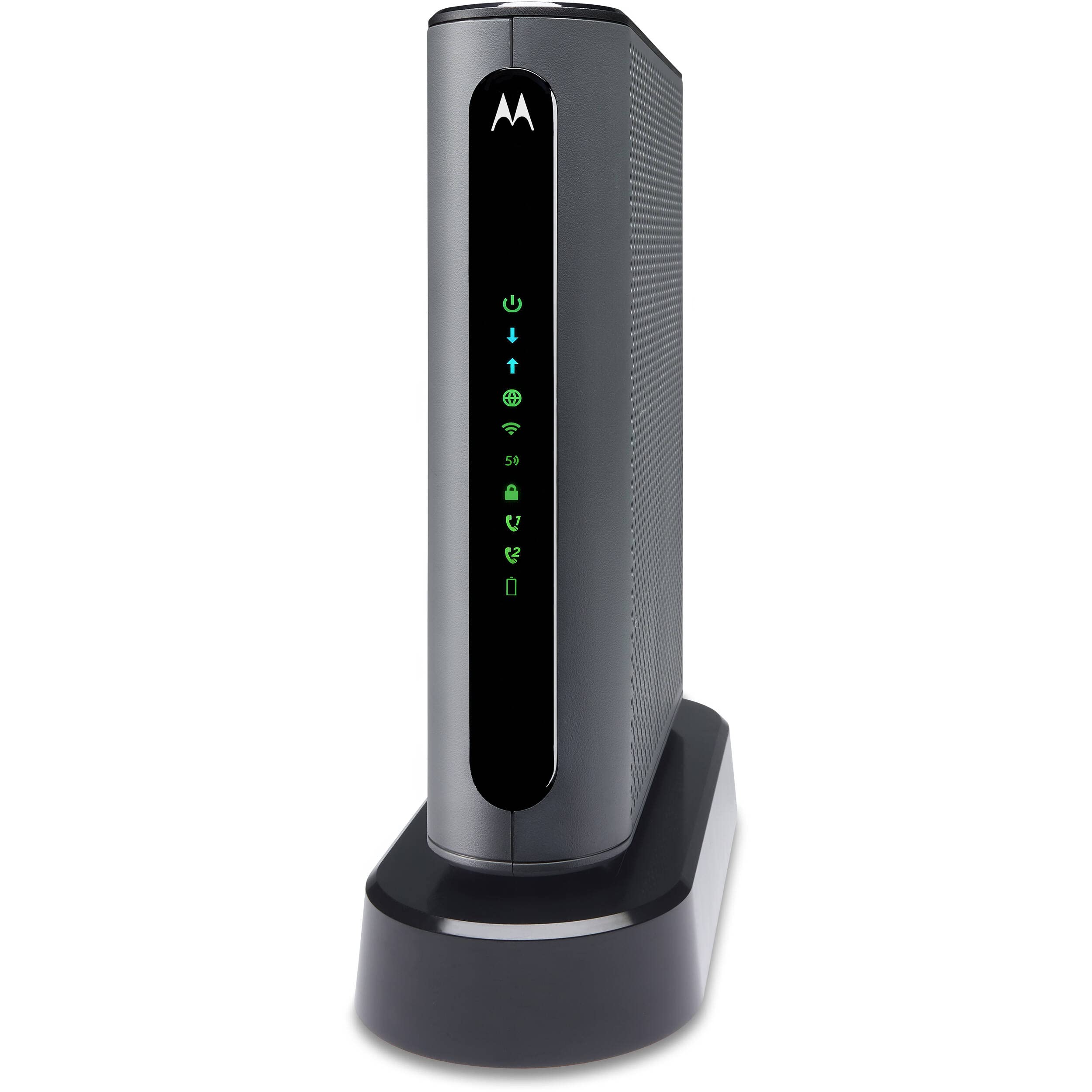 Motorola MT7711 24X8 Cable Modem/Router with Two Phone Ports, DOCSIS 3.0 Modem, and AC1900 Dual Band WiFi Gigabit Router, for Comcast XFINITY Internet and Voice