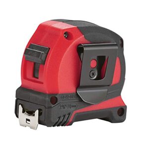 Milwaukee 4932459595 Pro Compact Tape Measure C5-16/25, Red, 5m/16ft