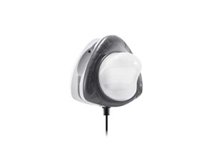 intex underwater led magnetic above ground wall pool light with magnetic transmitter and 4 different color options, multicolor/white