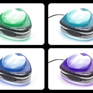 Intex Underwater LED Magnetic Above Ground Wall Pool Light with Magnetic Transmitter and 4 Different Color Options, Multicolor/White