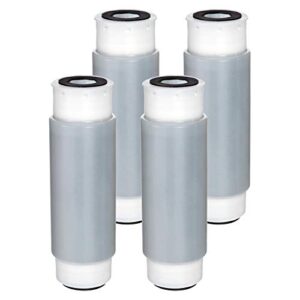 waterdrop ap117 whole house water filter, replacement for 3m® aqua-pure ap117 drinking water system, whirlpool® whkf-gac for chlorine, dirt and rust reduction, pack of 4