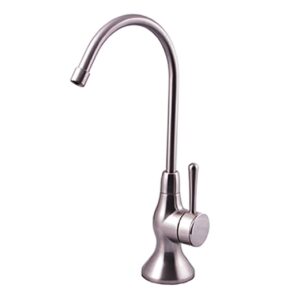 watts premier wp116187 top mount twist air-gap monitored faucet, brushed nickel
