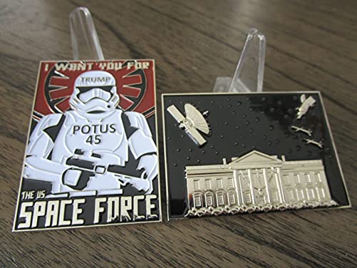 President Donald Trump United States Space Force Stormtrooper Challenge Coin