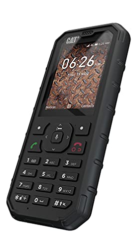 Caterpillar CAT B35 Dual-SIM 4GB IP68 (GSM Only, No CDMA) Factory Unlocked 4G/LTE Cellphone - UK/EU Version (Black)