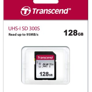Transcend TS512GSDC300S 512GB SD UHS-I U3 Memory Card