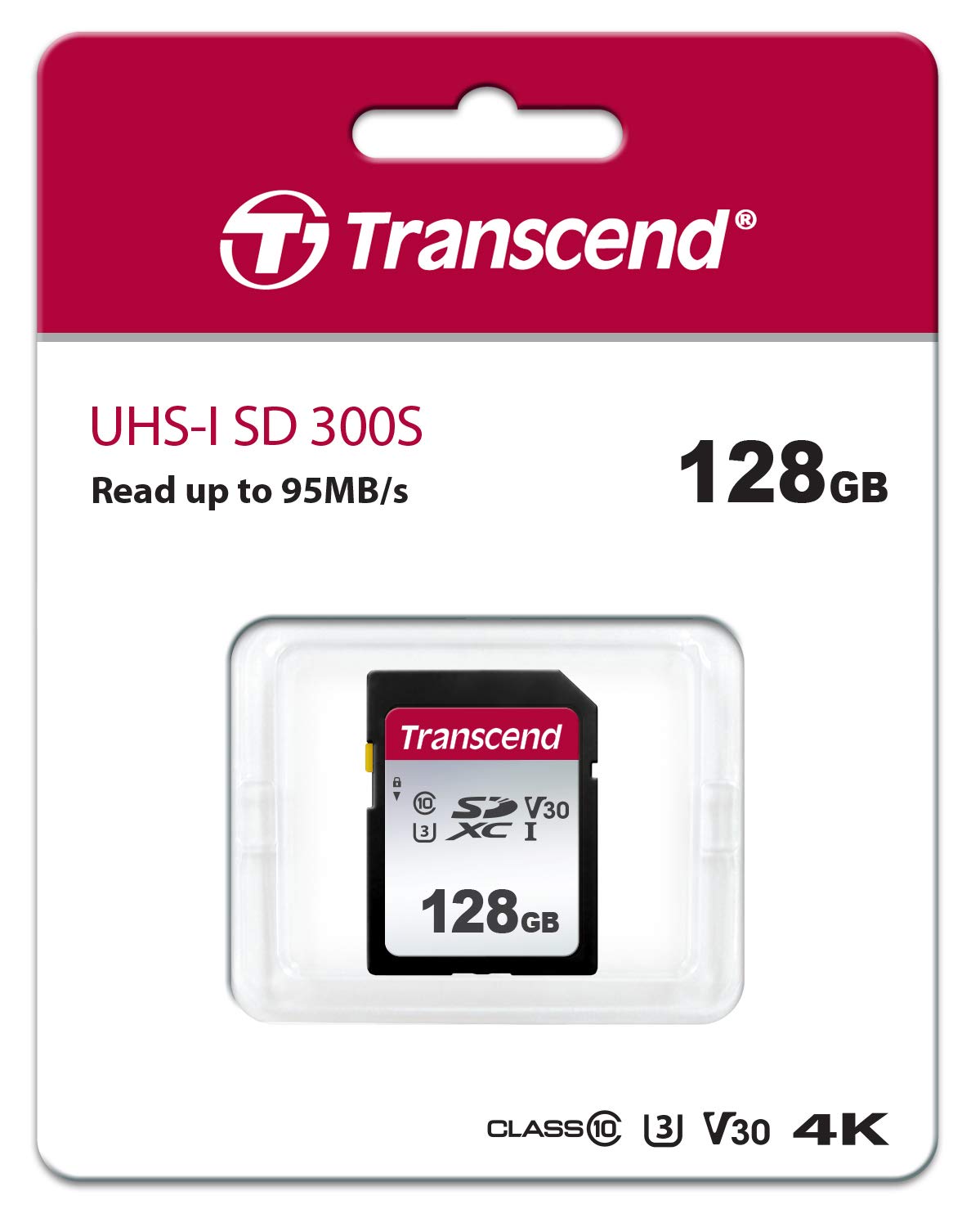 Transcend TS512GSDC300S 512GB SD UHS-I U3 Memory Card