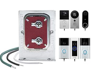 doorbell transformer, 16v, 30va comptible with ring pro,nest hello