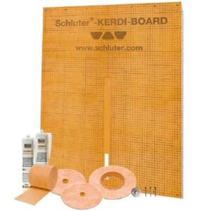 Schluter Systems Kerdi Board Waterproof Shower Kit, Model KBKIT