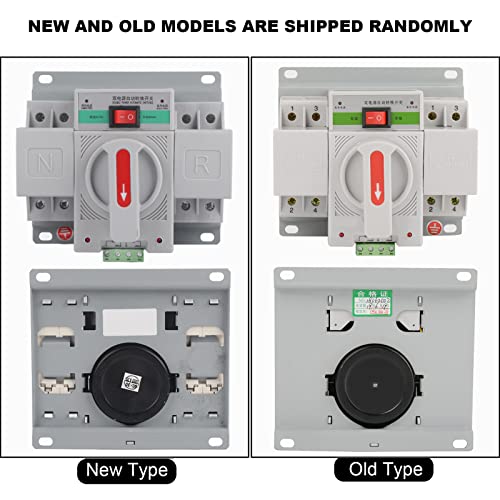 220V 63A Automatic Transfer Switch Mini Intelligent Dual Electronic Power Circuit Breaker (2P)