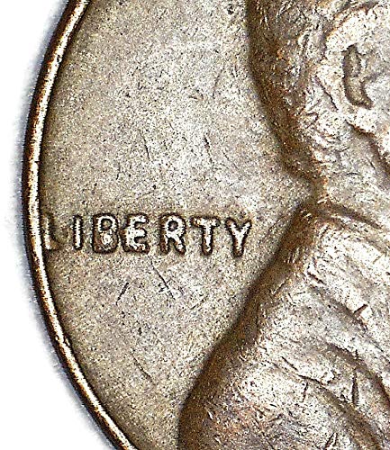 1957 D Filled 1 9 B BIE and Cud Errors Lincoln Wheat Cent Good