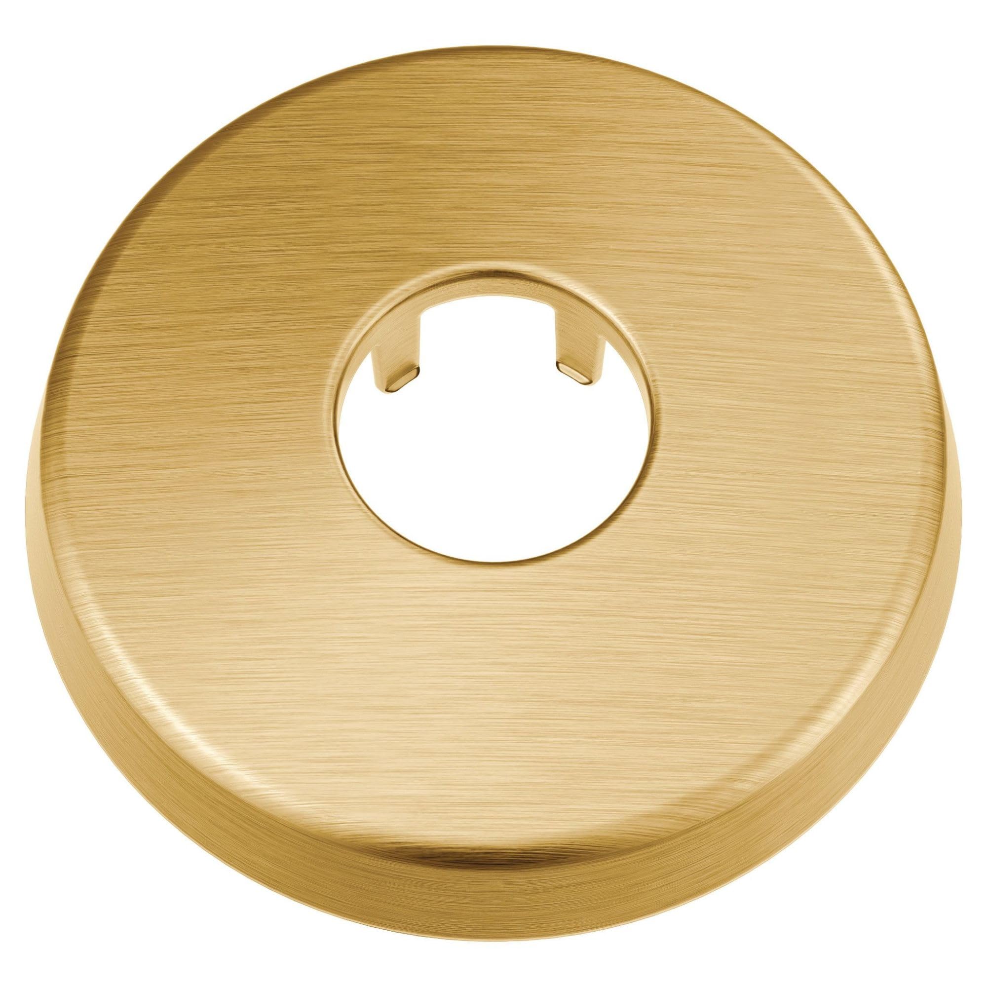 Moen Brushed Gold Modern Shower Arm Flange, 137488BG