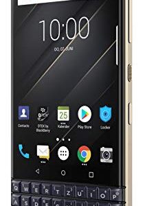 BlackBerry KEY2 LE (Lite) Dual-SIM (64GB, BBE100-4, QWERTZ Keypad) (GSM Only, No CDMA) Factory Unlocked 4G Smartphone - International Version (Champagne/Gold)