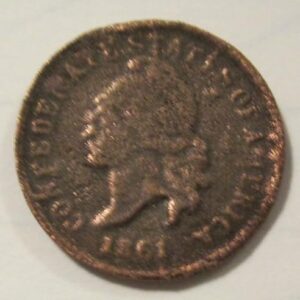 Replica Confederate 1 cent coin