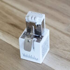 WatchfulEyE WTH-SG/RJ45-S Direct in Line Plug-in Ethernet Surge Protector