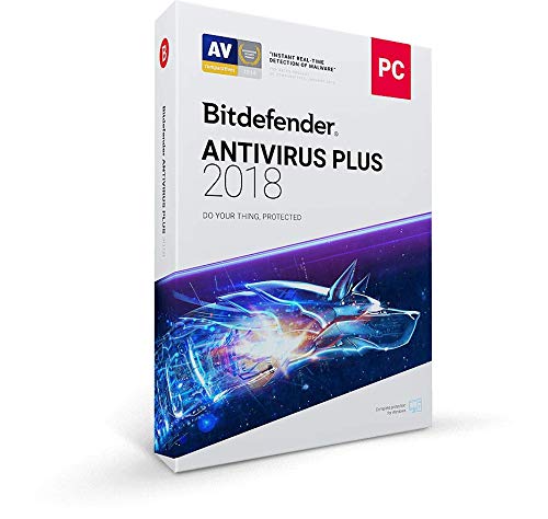 Bitdefender Antivirus Plus 2018 - 3 PCs /1 Year