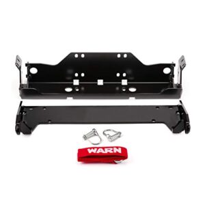 warn 90865 front plow mounting kit, fits: yamaha wolverine x2, x4 (2018-2019)
