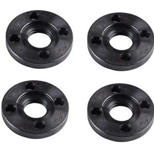 Podoy Angle Grinder Outer Lock Nut for Compatible with Makita Dewalt Milwaukee Bosch Black & Decker Ryobi 5/8"-11 Fits All 4-1/2" (4 Pack)