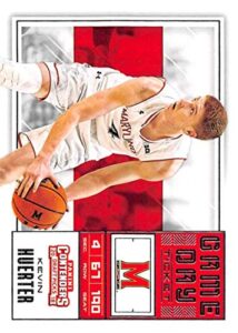 2018-19 panini contenders draft picks game day tickets #18 kevin huerter maryland terrapins