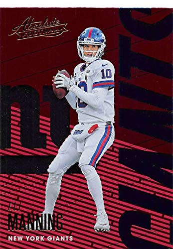 2018 Panini Absolute #71 Eli Manning NY Giants