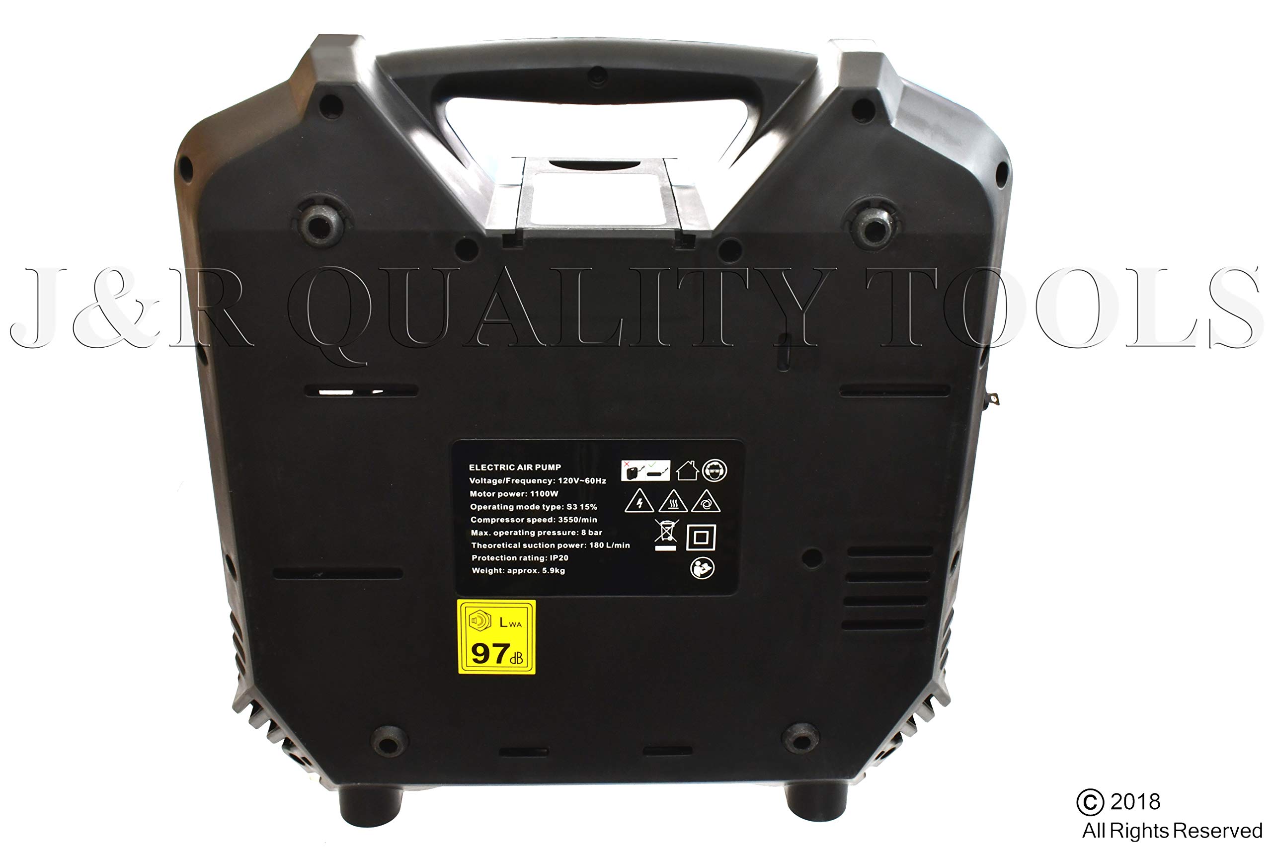 Pro Air Compressor 1.5HP 115 psi 6.3 CFM Air Compressor 120 Volt