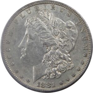 1881 S Morgan Dollar XF EF Extremely Fine 90% Silver $1 US Coin Collectible