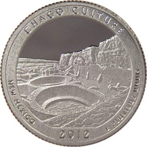 2012 S Chaco Culture National Park Quarter Choice Proof Clad 25c US Coin