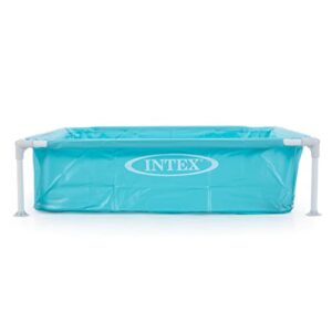 Intex Mini Frame Kids 4ft x 4ft x 12in Beginner Kiddie Swimming Pool (2 Pack)