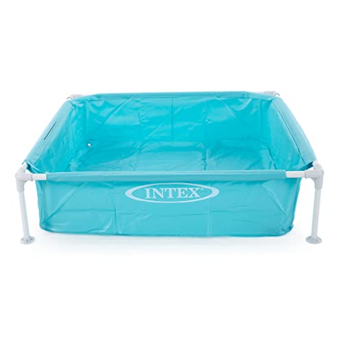 Intex Mini Frame Kids 4ft x 4ft x 12in Beginner Kiddie Swimming Pool (2 Pack)