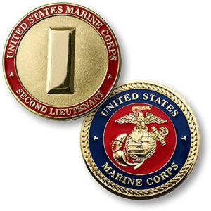 u.s. marines corps second lieutenant challenge coin