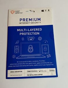 total defense premium internet security multi-layered protection (w092701)
