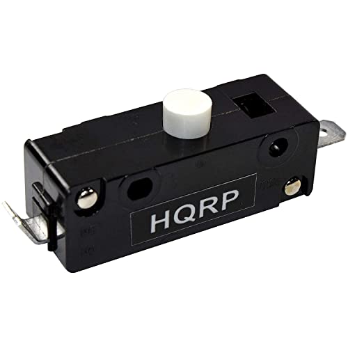 HQRP Push Button On-off Switch Compatible with Tecumseh Electric Start Switch fits Sears, Craftsman, MTD Snow King Snow Blower Snowblower Snowthrower, UL Listed