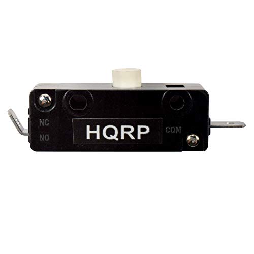 HQRP Push Button On-off Switch Compatible with Tecumseh Electric Start Switch fits Sears, Craftsman, MTD Snow King Snow Blower Snowblower Snowthrower, UL Listed