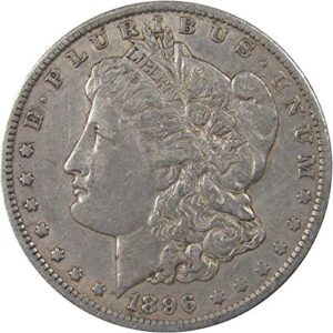 1896 o morgan dollar vf very fine 90% silver $1 us coin collectible