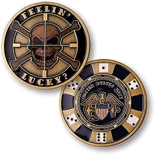 U.S. Navy Feelin' Lucky Challenge Coin