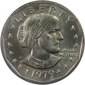 1979 p narrow rim far date susan b anthony dollar bu uncirculated sba $1 us coin