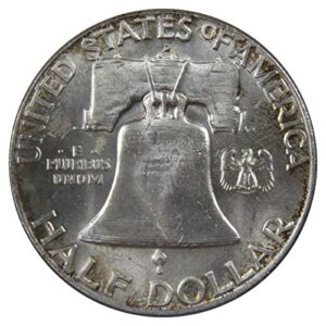 1961 D Franklin Half Dollar BU Uncirculated Mint State 90% Silver 50c US Coin