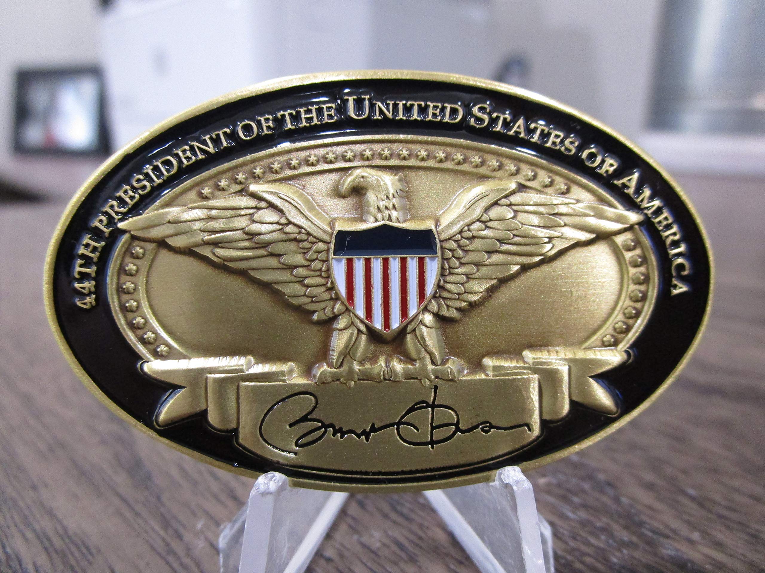 Barack Obama 44th President of The United States Serialized Challenge Coin