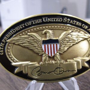 Barack Obama 44th President of The United States Serialized Challenge Coin