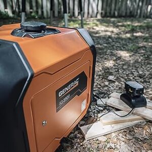 Generac 7127 iQ3500 3,500-Watt Gas-Powered Portable Inverter Generator - Durable, Lightweight Design with Parallel Capability - Speed Selection for Quiet Performance or Maximum Power - CARB Compliant