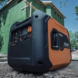 Generac 7127 iQ3500 3,500-Watt Gas-Powered Portable Inverter Generator - Durable, Lightweight Design with Parallel Capability - Speed Selection for Quiet Performance or Maximum Power - CARB Compliant