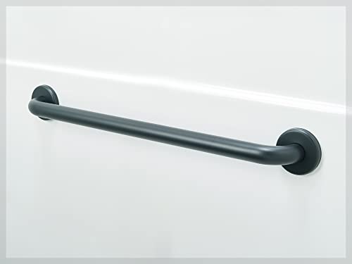 Matte Black 42" Grab Bar for Bathroom Shower Toilet - ADA Safety Handrail/304 Stainless Steel/Smooth