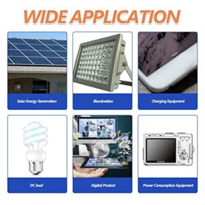 MPPT Solar for CHARGER Controller- Solar Panel Battery Regulator LCD Display with Dual USB Port Display 12V/24V Safe Protection(30A)