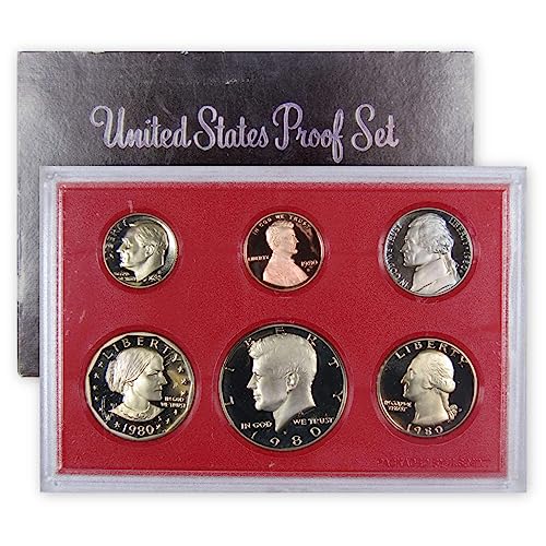 1981 Proof Set Type 1 U.S. Mint Original Government Packaging OGP Collectible