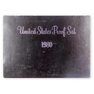 1981 Proof Set Type 1 U.S. Mint Original Government Packaging OGP Collectible