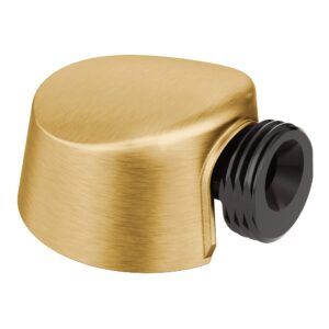 moen brushed gold drop ell for handheld showerhead, a725bg