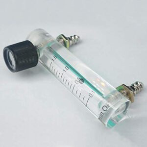 sorekarain 0.1-1.5l/min lzm-6t gas air oxygen flowmeter rotameter with valve 8mm hose barb