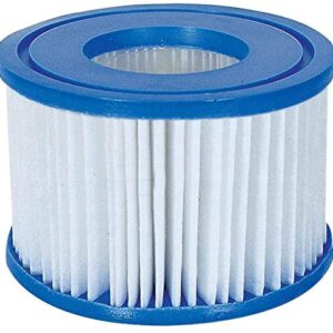 Bestway 4 Pack Coleman Type VI Spa Filter Cartridge for Lay-Z-Spa 58323